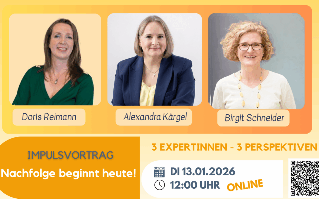 Nachfolge beginnt heute!